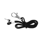 Image highlighting the metal safety pin and trigger mechanism used to activate the door alarm.