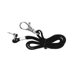 Image highlighting the metal safety pin and trigger mechanism used to activate the door alarm.