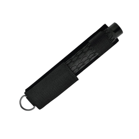 Police Force 21 inch expandable steel baton with rubberized handle and nylon holster