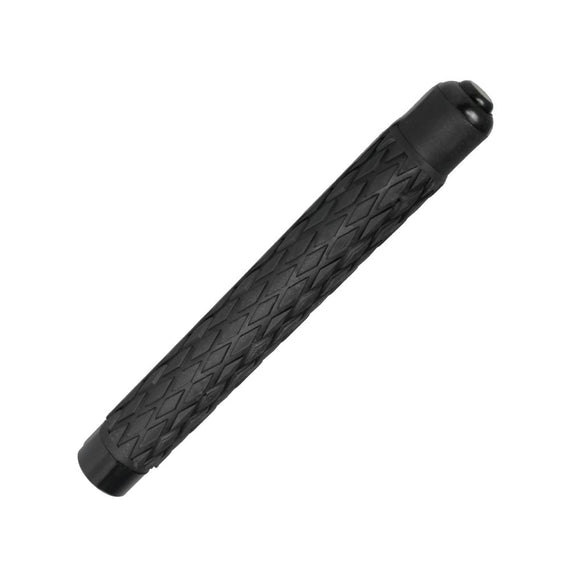 Police Force 26 inch expandable steel baton with rubberized handle and heavy-duty nylon belt holster