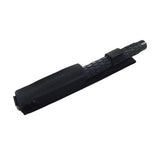 baton inserted in nylon holster showing secure belt‑mounted fit