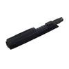 baton inserted in nylon holster showing secure belt‑mounted fit