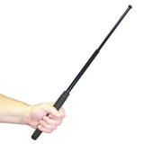 rubberized baton grip close‑up showing textured handle surface