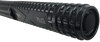 image highlighting the safety switch on the Police Force tactical stun baton flashlight with textured grip visible