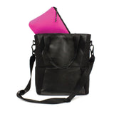 L\level IIIA bulletproof tote bag featuring integrated power bank and everyday‑carry laptop storage