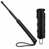 Push Button Auto Expandable Baton and Streetwise Sticky Gel Pepper Spray self-defense bundle on a white background.