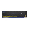 Streetwise tactical auto‑deploy baton with high‑output flashlight inside manufacturer packaging