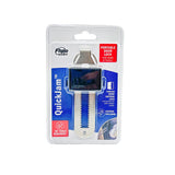 Quick Jam universal portable door blocker shown in its manufacturer packaging with product branding and feature highlights