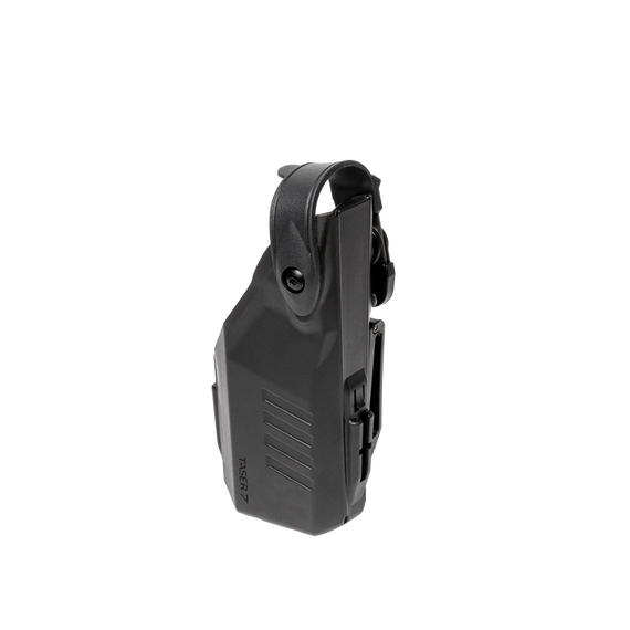safariland duty holster for TASER 7 CQ with secure retention and duty belt compatibility