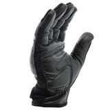 close‑up inside area showing padded leather glove
