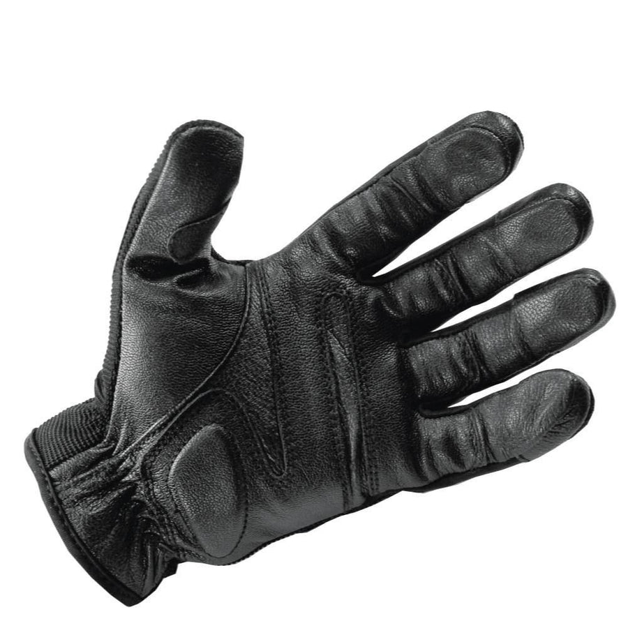 Close‑up of the interior area of SAP gloves highlighting the weighted knuckle pockets and stitched inner material.