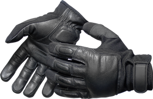 close‑up of knuckle area showing padded steel‑shot reinforcement