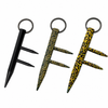 self defense key chain two prong kubotan mix colors