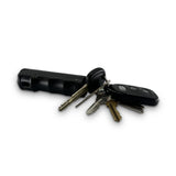 compact pepper sticky gel spray canister shown with keys attached 