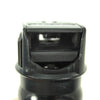 Three‑ounce Streetwise 18 stream pepper spray pictured with the flip‑top lid lifted to display the spray trigger area.