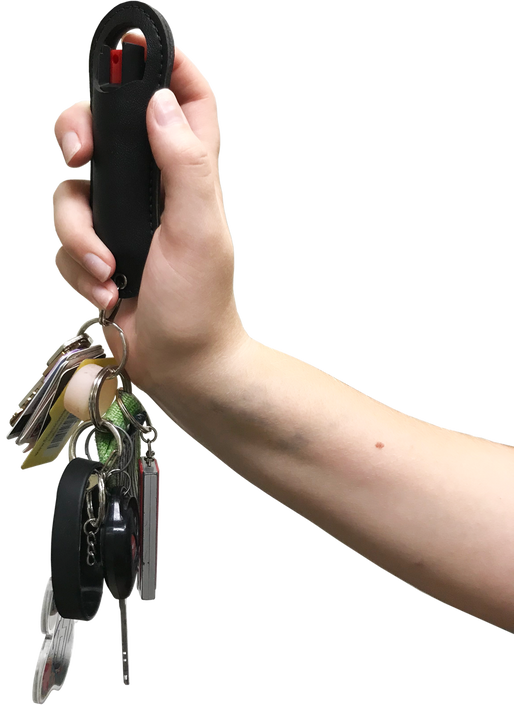 Streetwise 18 stream pepper spray (0.5‑oz) in halo‑style 2 pack value deal.