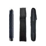 21‑inch steel expandable baton featuring textured rubberized handle and included nylon holster