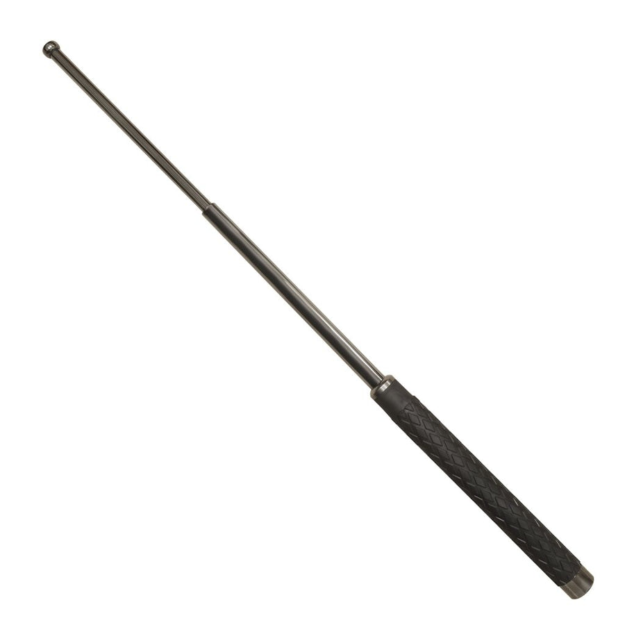 Streetwise 26 inch expandable steel baton with rubberized grip and nylon holster for personal safety and preparedness
