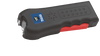 Streetwise Black Jack rechargeable stun gun with LED flashlight, 120 dB alarm, holster and Squeeze-N-Stun technology.