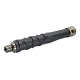 Side view of the Streetwise Dark Knight 21‑inch expandable steel baton showing the full extended shaft and textured grip.