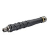 Side view of the Streetwise Dark Knight 21‑inch expandable steel baton showing the full extended shaft and textured grip.