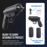 Double Defender Stun Gun and Pepper Gel Gun