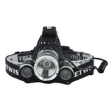 Streetwise Extreme T6 rechargeable 800-lumen LED headlight with adjustable beam and rechargeable batteries.