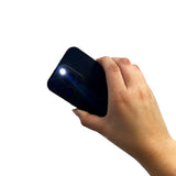  Phone‑case‑style Streetwise stun gun with an integrated front flashlight beam for added utility and visibility.