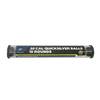 Silver .50‑cal Quicksilver pepper balls shown in a grouped layout as compatible ammunition for the Streetwise Heat launcher.