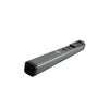 Gray Streetwise Hot Rod dual‑light stun gun shown in a side view, highlighting the elongated body, dual front lights, and textured grip.

