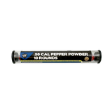 Streetwise .50 caliber 5% PAVA pepper ball refill tube containing 10 projectiles for the HEAT Pepper Launcher.