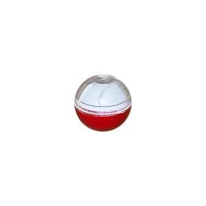 Single Streetwise PAVA pepper ball shown in close view with a smooth spherical design used as a non‑lethal projectile.