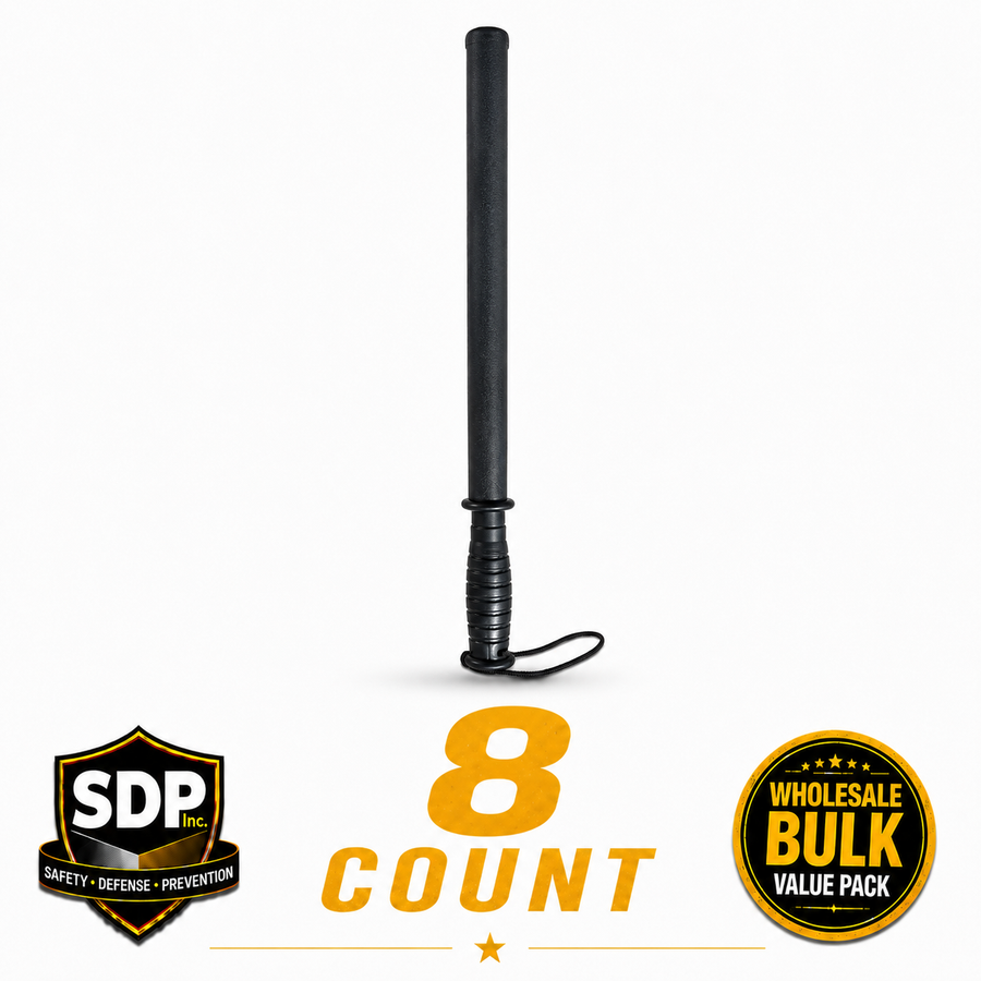 Streetwise Safety Stick 21-inch polypropylene baton 8 count wholesale bulk pack for retailers and resellers.
