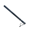 solid black impact‑resistant stick with textured handle