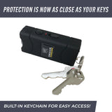 Smack stun gun with keys atatched.