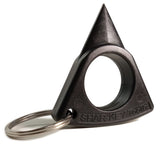 streetwise shar key tooth self defense keyring  color black side view