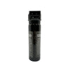 close‑up view of the Streetwise Sticky Gel 4‑ounce pepper spray label showing product name, usage details, and safety information