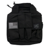 back 1050D nylon double pistol case shown closed from the front