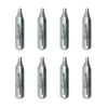 Streetwise HEAT 12 gram CO2 cartridges 8-pack for compatible .50 caliber pepper launchers.