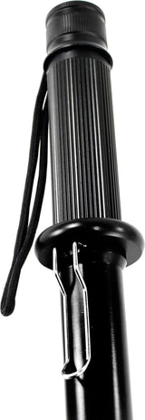 stun baton handle and grip texture shown in detail