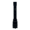 JOLT stun flashlight featuring a long cylindrical design with a ridged grip and front light bezel