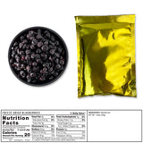 image of freeze‑dried blueberry pouch displayed for long‑term food storage and everyday snacking
