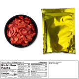 freeze‑dried strawberries survival‑food pouch shown with long‑shelf‑life packaging for emergency preparedness and pantry storage