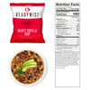 survival food hearty tortilla soup sealed packet from the backpack kit