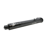 image of the 16‑inch EZ‑Close baton fully collapsed, highlighting the tail‑press end‑cap mechanism
