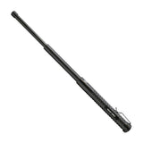 Police Force Tail Press 16-inch EZ Close expandable steel baton with grenade grip handle and emergency window breaker tip