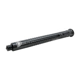 image of the 21‑inch EZ‑Close baton fully collapsed, highlighting the tail‑press button and handle design