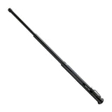 police force tail press 21-inch ez close expandable steel baton with grenade grip handle and window breaker tip