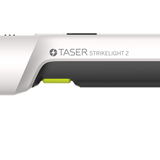 “Side view of the TASER StrikeLight 2 safety flashlight.”