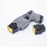 close‑up of the TASER X1 gun with cartridge 